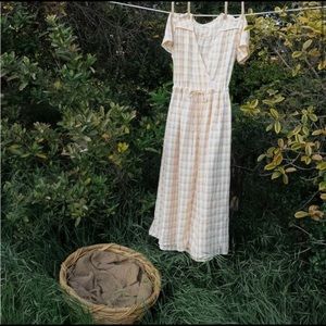 Christy Dawn Honey Checker size S